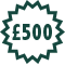 Hypobetical £500 prize fund